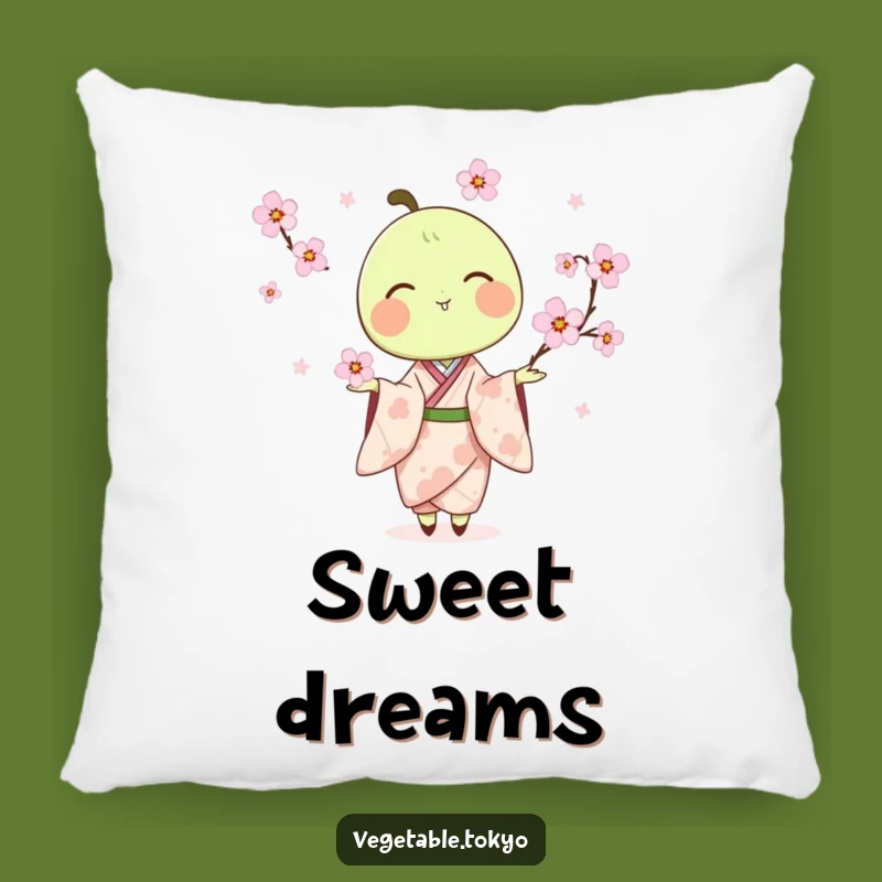 Funny Pea Pod Juggling Pillow: Gentle Comfort with a Floral Touch