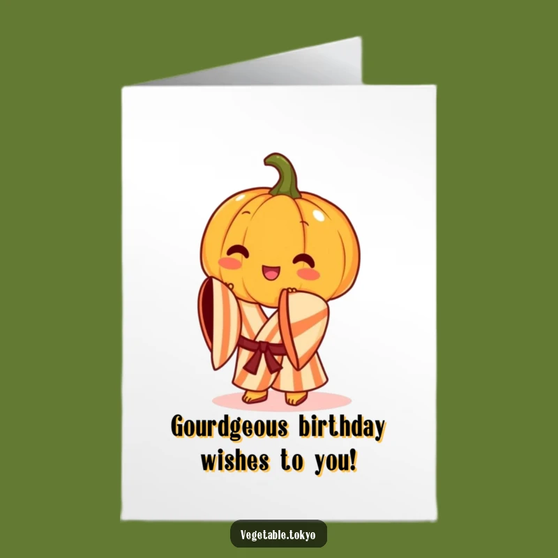 Free Printable Birthday Card: Funny Pumpkin Bow - Downloadable Festive Gift!